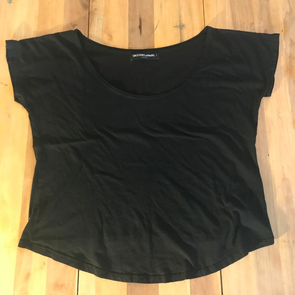 Groceries Apparel Crop T Size S